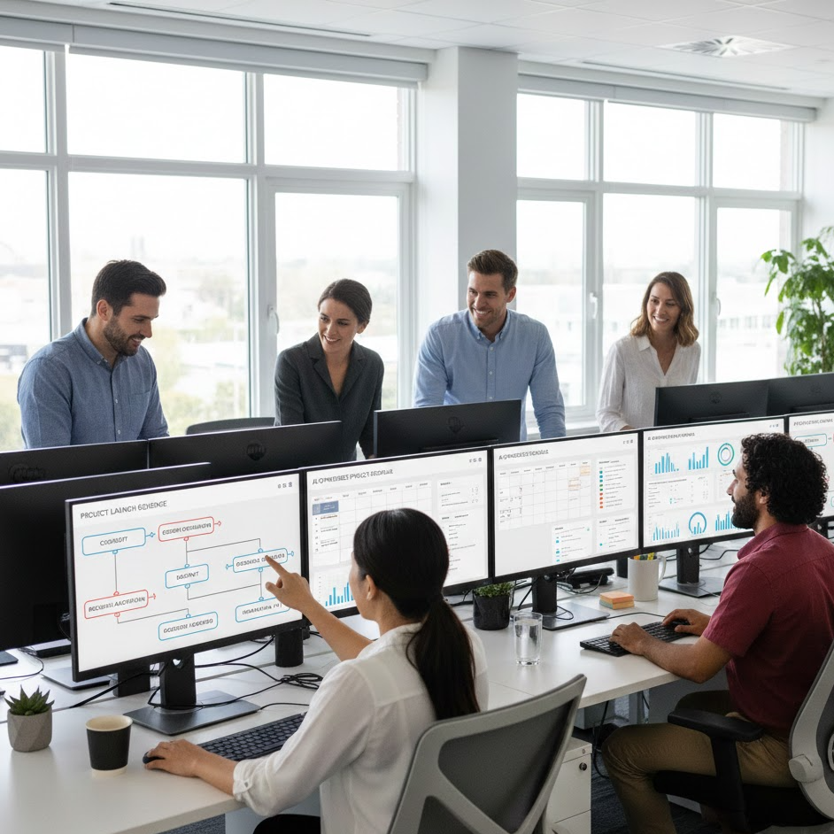 AI Workflow Automation for SMEs dashboard example